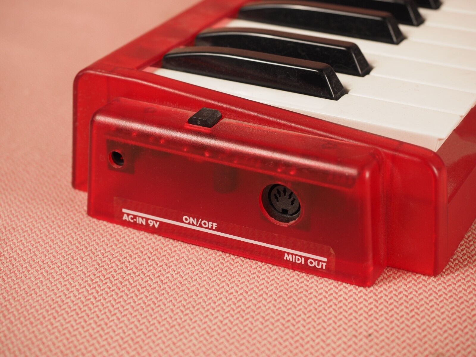 Fatar Studio CMK 37 MIDI keyboard controller Translucent Red - Fresh Stock Dated December 2025