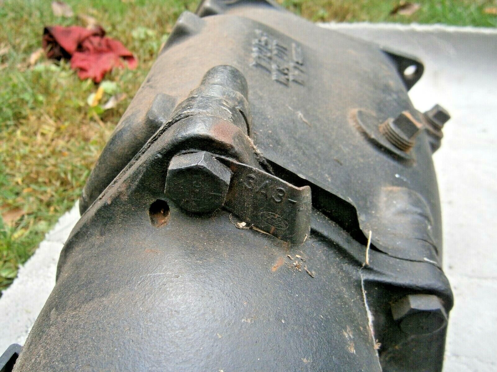 1961 1962 1963 1964 Ford Borg Warner T-10 4 Speed Transmission & Hurst Shifter - Fresh Stock Dated December 2025