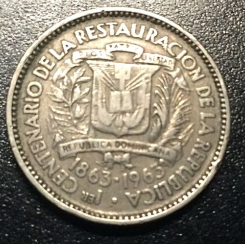 Genuine 1963 Dominican Republic 5 Centavos As Shown - Fresh Stock Dated December 2025