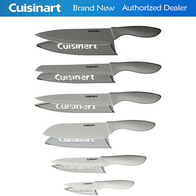 Cuisinart Advantage 12-Piece Gray Knife Set with Blade Guards C55-12PCG - Fresh Stock Dated January 2026
