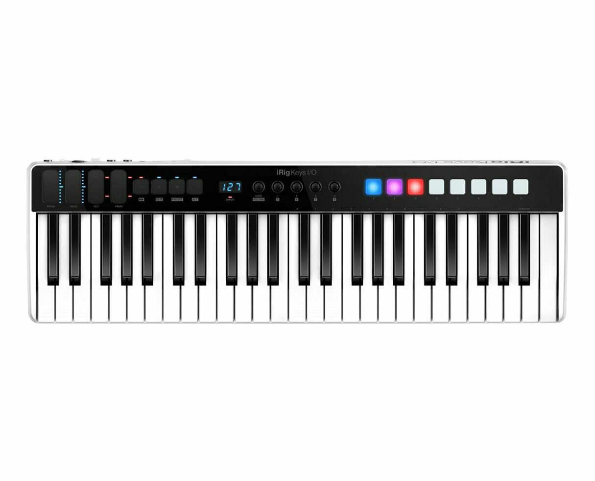 IK Multimedia iRig Keys I/O 49 + Free IK Multimedia iRig 2 - Fresh Stock Dated December 2025