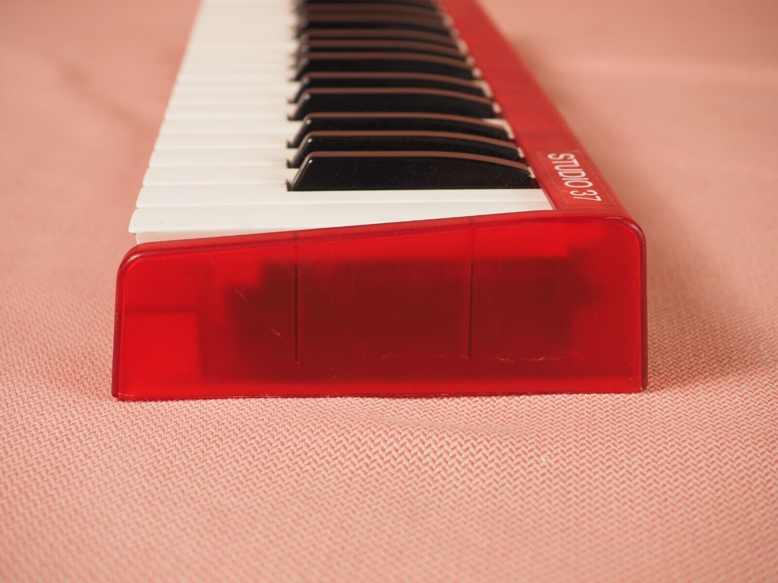 Fatar Studio CMK 37 MIDI keyboard controller Translucent Red - Fresh Stock Dated December 2025