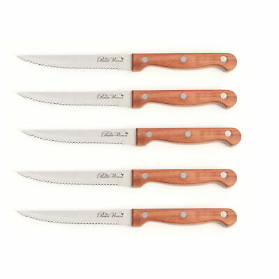 The Pioneer Woman Frontier Collection 14-Piece Cutlery Set with Wood Block, - Fresh Stock Dated January 2026