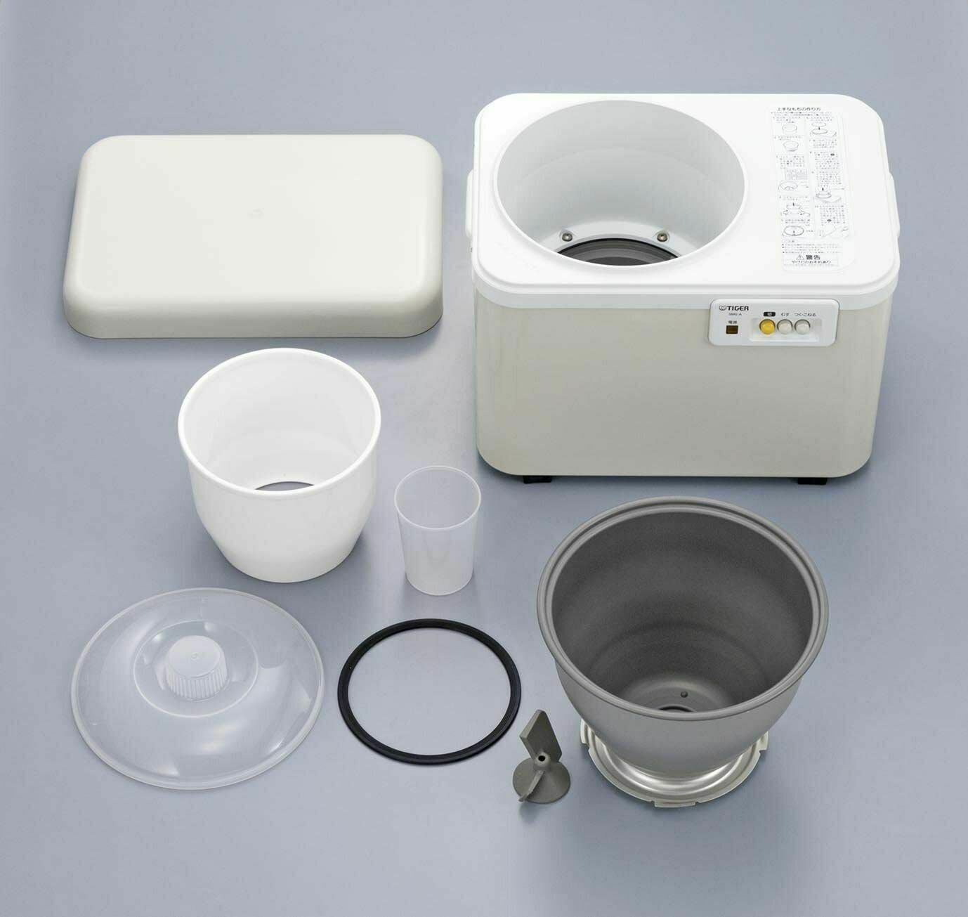 TIGER Mochi Maker Rice Cake Machine Glutinous Rice for 1.8~3.6L SMG-A360 Japan - Fresh Stock Dated February 2026