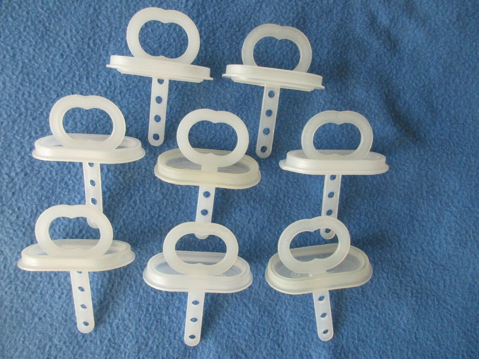 Tupperware Ice Tups Popsicle Molds Set of 6 Very Nice W/2 Extra Sticks & Covers - Fresh Stock Dated February 2026