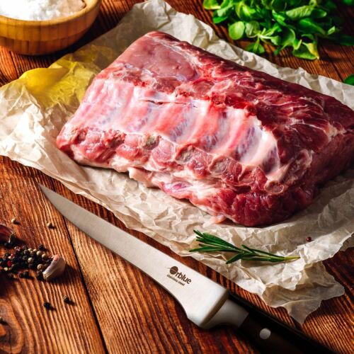 NEW Orblue Precision Boning Knife Professional 6 in. Stainless Steel Hard Blade - Fresh Stock Dated January 2026