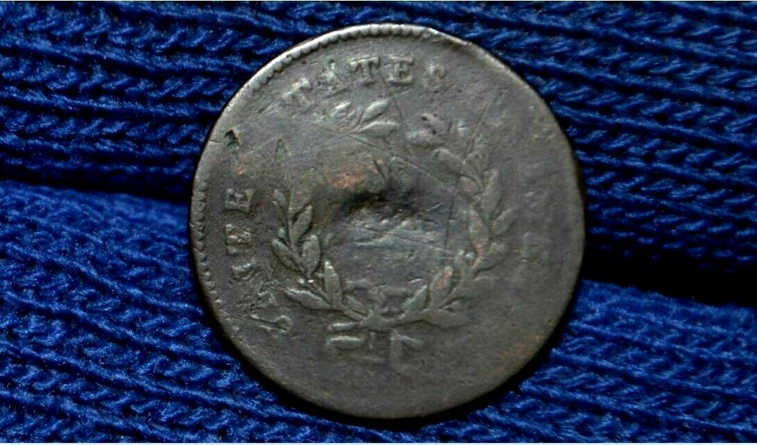 1794 HALF CENT ** C5** Small Edge Letters ** NICE BROWN ** VF Details ** R4 - Fresh Stock Dated December 2025