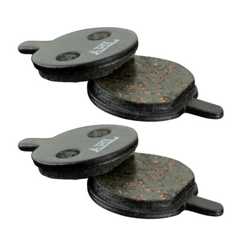 2 pairs (4pcs) MTB Cycling Bike Semi Metal Resin Disc Brake Pads For JAK-5 B777 - Fresh Stock Dated December 2025