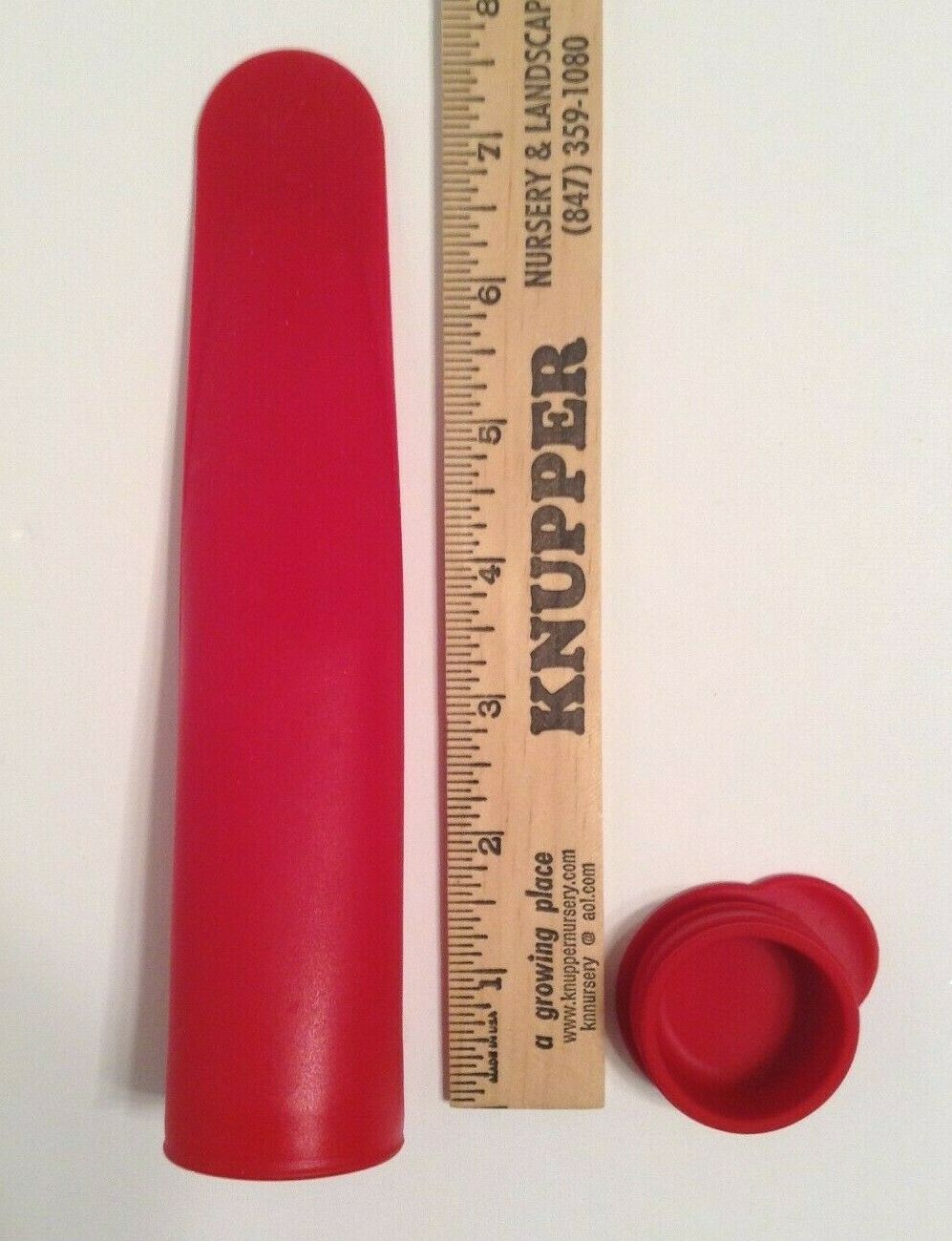 Celebrate It Red Silicone Ice Pop Push Pop Molds 7