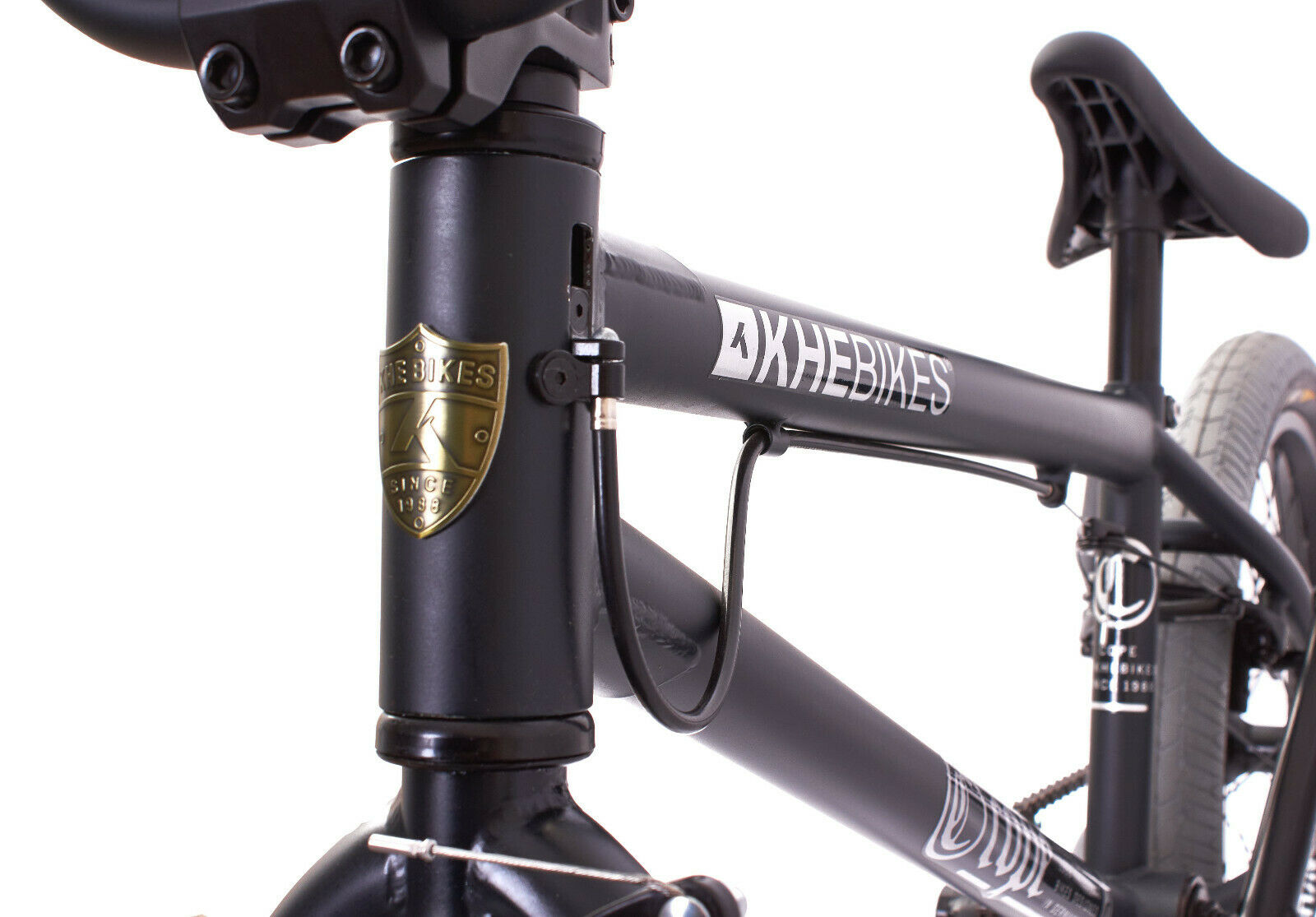 KHE BMX Bike COPE Am Black 20 Inches Affix 360° Rotor Only 24lbs - Fresh Stock Dated January 2026