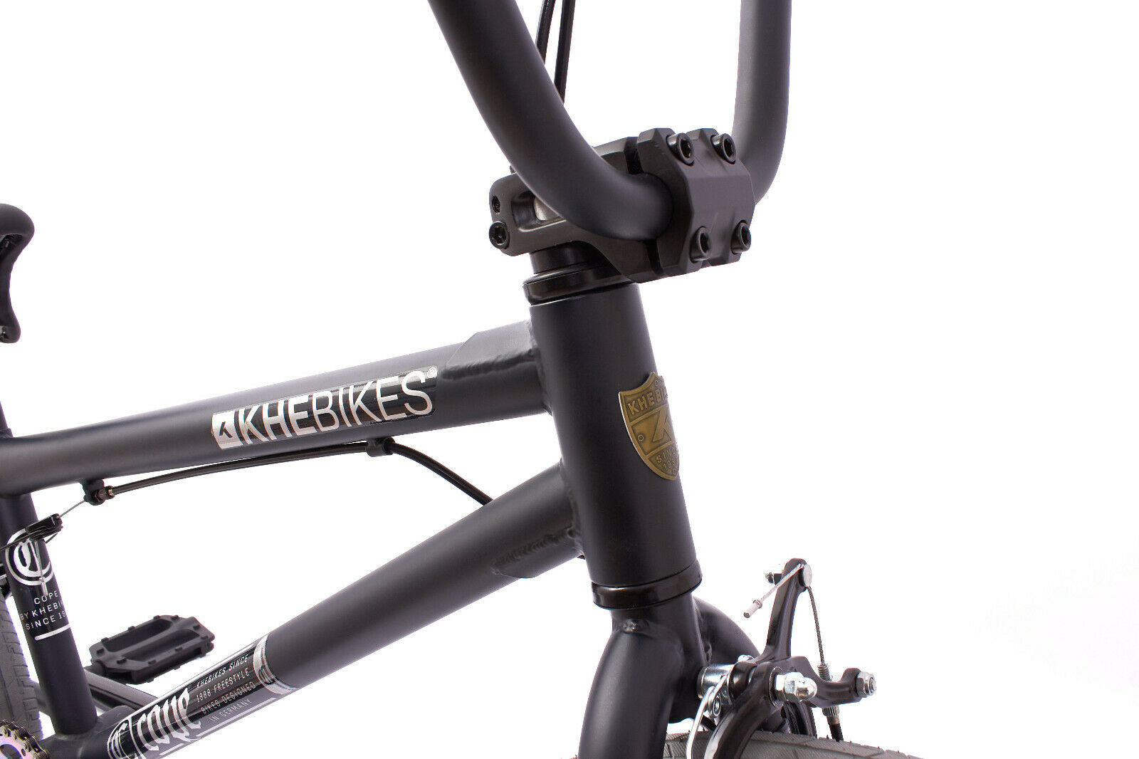 KHE BMX Bike COPE Am Black 20 Inches Affix 360° Rotor Only 24lbs - Fresh Stock Dated January 2026