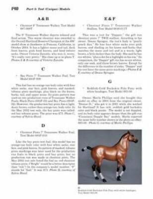 Hartland Toy Horses Collector ID Guide 2000 Up Saddlebreds, Quarter, Walkers Etc - Fresh Stock Dated December 2025