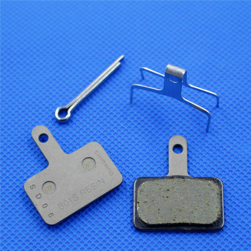 2set Bicyc Shimano B01S Resin Disc Brake Pads for M315 MT200 Acera, Altus, Deore - Fresh Stock Dated December 2025