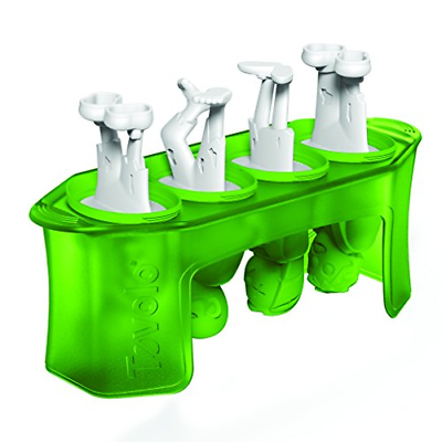 Tovolo Zombies Pop Molds, Flexible Silicone, Easily-Removable, Dishwasher Safe - Fresh Stock Dated February 2026