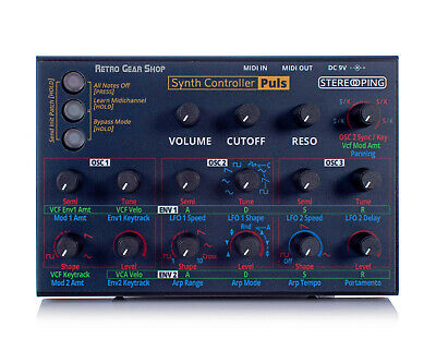 Stereoping CE-1 Puls Midi Controller for Waldorf Pulse 1 Rare Vintage Synth - Fresh Stock Dated December 2025