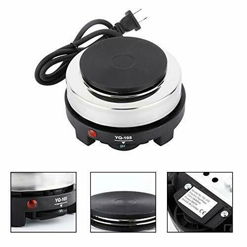 Mini Electric Heater Stove 500W Portable Countertop Infrared Burner For to DIY - Fresh Stock Dated February 2026