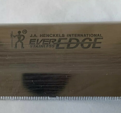 J.A. Henckels Ever Edge Stainless Japan 7 Piece Knife Set Bread & More FREE SHIP - Fresh Stock Dated January 2026