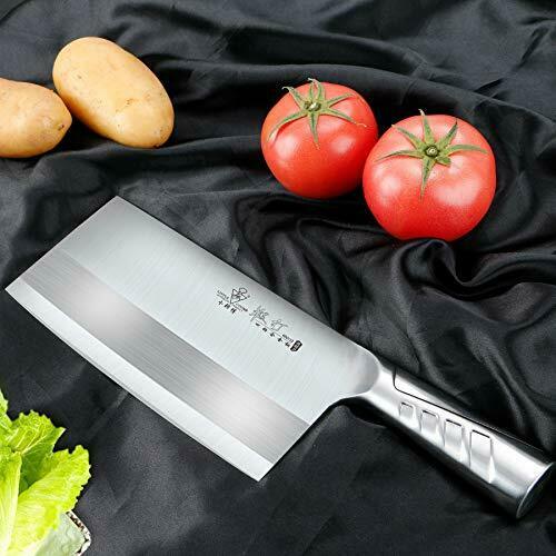 Butcher Knife Meat Cleaver Handmade Forged High Carbon German Steel Chopper Tool - Fresh Stock Dated January 2026