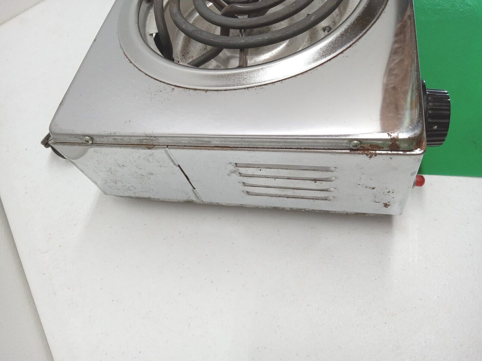 Capitol Rangette Portable Dual Electric Vintage Dual Stove Works good! - Fresh Stock Dated February 2026