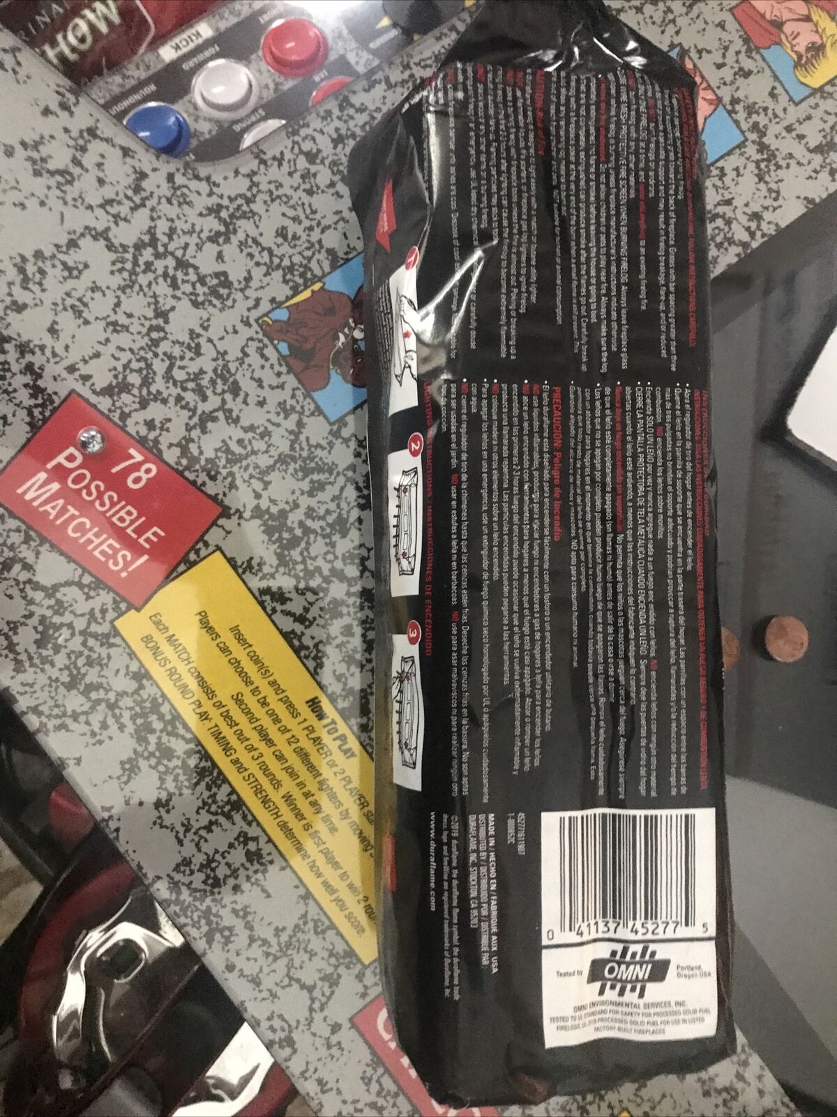 2PK Fire Starter Duraflame Gold Brighter Burning 3-hr Firelog Campfire Fireplace - Fresh Stock Dated January 2026