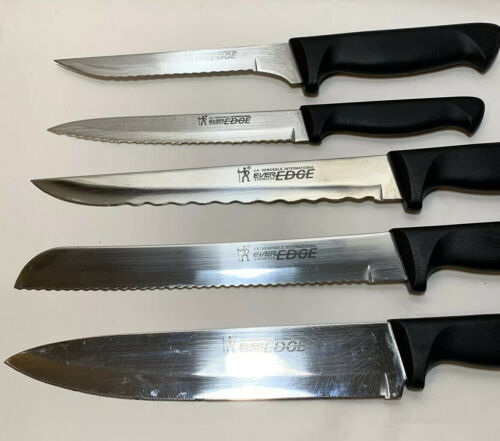 J.A. Henckels Ever Edge Stainless Japan 7 Piece Knife Set Bread & More FREE SHIP - Fresh Stock Dated January 2026