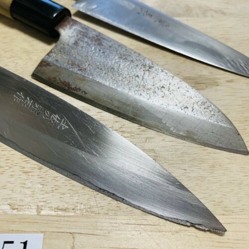 Damaged Lot of three Japanese Chef's Kitchen Knives  From Japan ST451 - Fresh Stock Dated January 2026