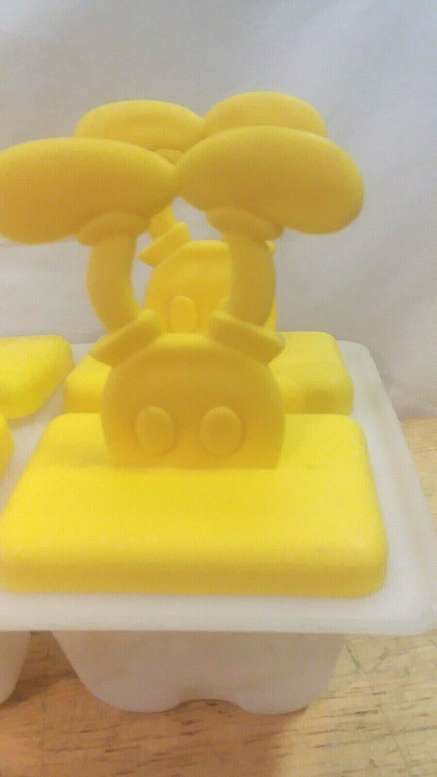 Vintage Mickey Mouse Popsicle Mold Set Complete C4 - Fresh Stock Dated February 2026