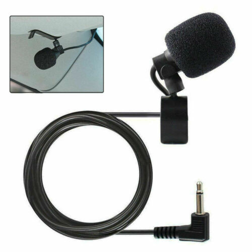 NEWLY Microphone For Car Stereo GPS DVD Bluetooth Enabled External Mic Ship US - Fresh Stock Dated December 2025