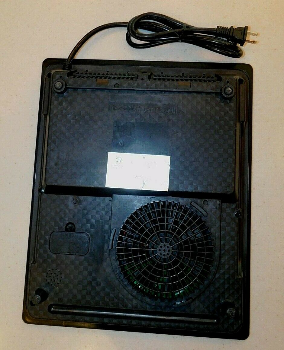 Paula Deen PD1500 Table Top Induction Burner Cooktop Intertek 1500W EUC - Fresh Stock Dated February 2026