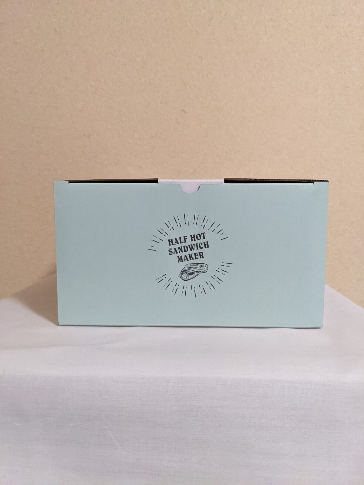 Toffy Ladonna Half Hot Sandwich Maker Pale Aqua K-HS3 One sheet From Japan New - Fresh Stock Dated February 2026