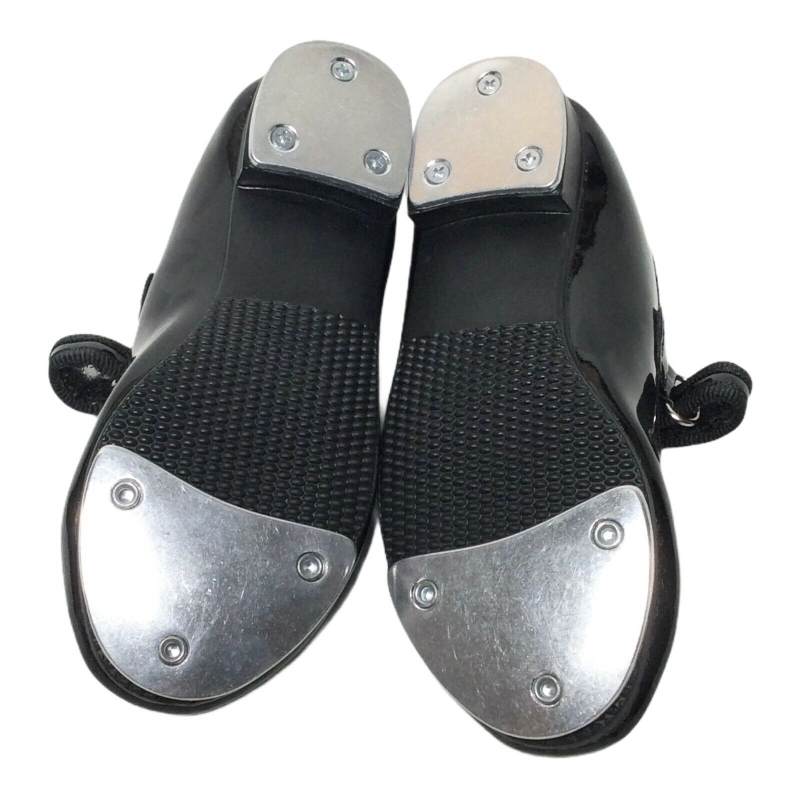 Mary Jane Girls Size 6.5 Black Patent Tap Shoes - Fresh Stock Dated December 2025