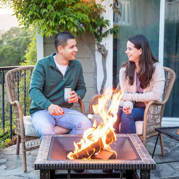 Duraflame Outdoor Roasting Firelogs, Box of 3 Logs for 1 Crackling Campfire - Fresh Stock Dated January 2026