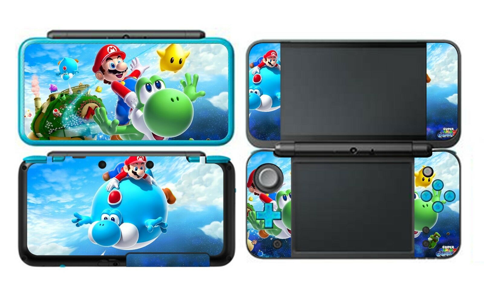 Super Mario Kart Vinyl Decal Skin Sticker Protector for Nintendo New 2DS XL LL - Fresh Stock Dated February 2026