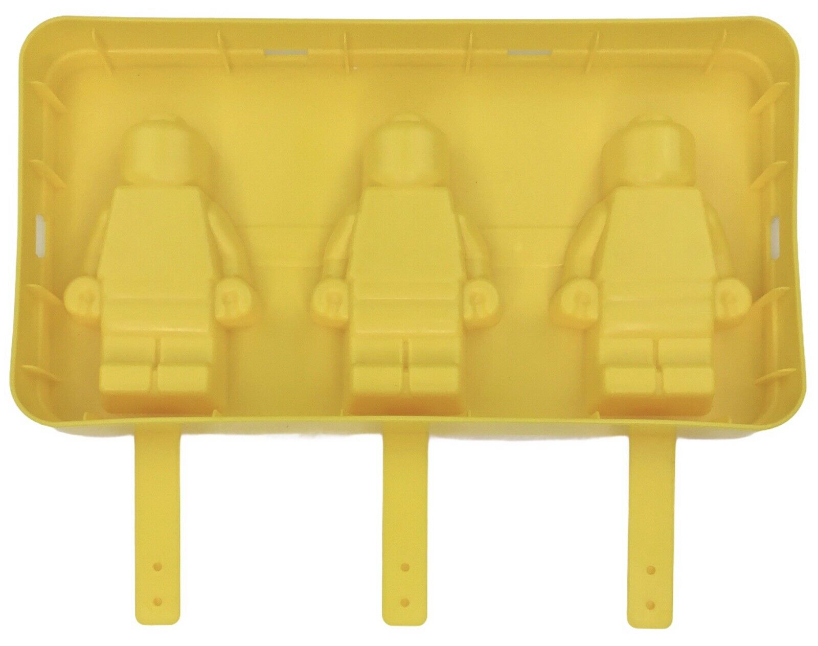 OOP Genuine LEGO Yellow Minifigure Ice Mold Popsicle Jello Candy Dessert  FAST! - Fresh Stock Dated February 2026