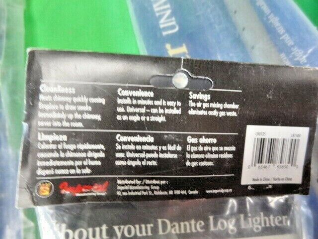 Imperial Universal Gas Log Lighter Starter for Wood Burning Fireplaces NEW DUTCH - Fresh Stock Dated January 2026