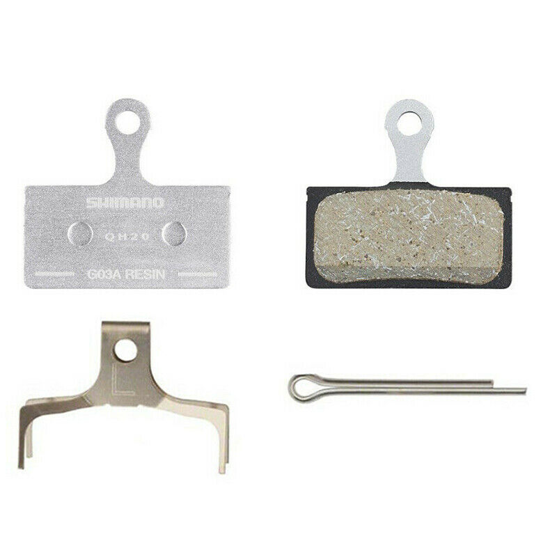 SHIMANO G03S A01S J02A J03A J04C Disc Brake Pads Resin Metal Cooling Fins XTR XT - Fresh Stock Dated December 2025