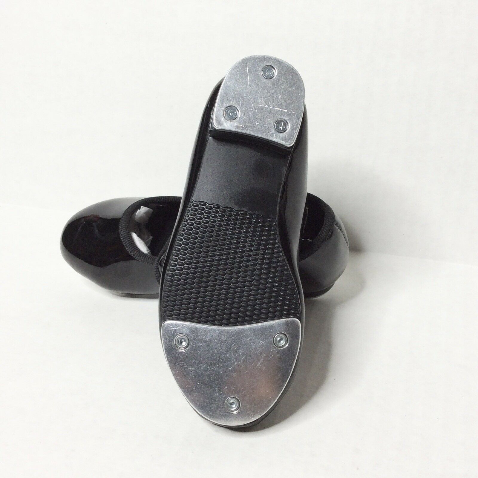 Mary Jane Girls Size 6.5 Black Patent Tap Shoes - Fresh Stock Dated December 2025