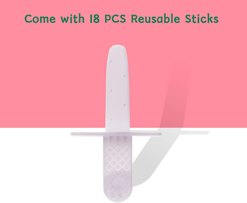 Miaowoof Homemade Popside Mold, 12 PCS Ice Pop Molds, Reusable Popsicle Molds Si - Fresh Stock Dated February 2026