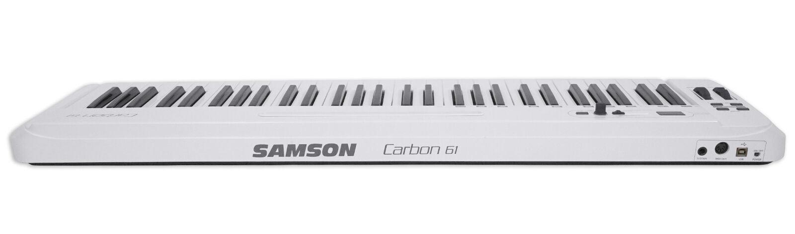 Samson Carbon 61 Key USB MIDI DJ Keyboard Controller+Komplete Elements Software - Fresh Stock Dated December 2025