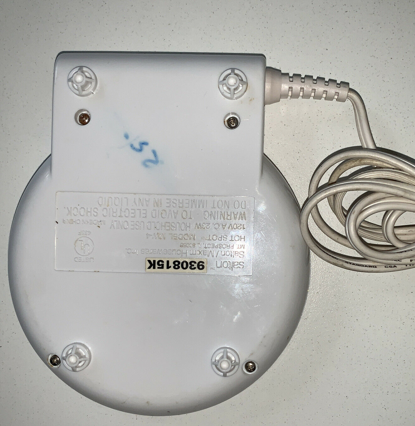 Salton Hot Spot MW-4 Coffee & Hot Beverage Warmer FREE, FAST  SHIPPING Tested! - Fresh Stock Dated February 2026