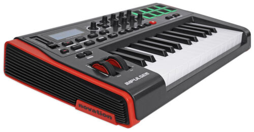 Novation IMPULSE 25 Ableton Live 25-Key MIDI USB Keyboard Controller - Fresh Stock Dated December 2025