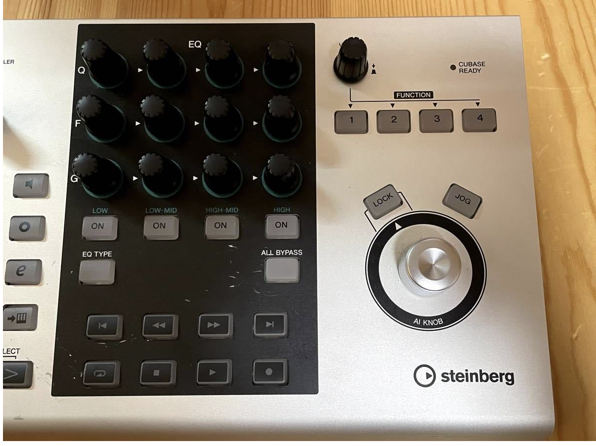Steinberg CC121 Advanced Integration Cubase Nuendo Controller From Japan Used - Fresh Stock Dated December 2025