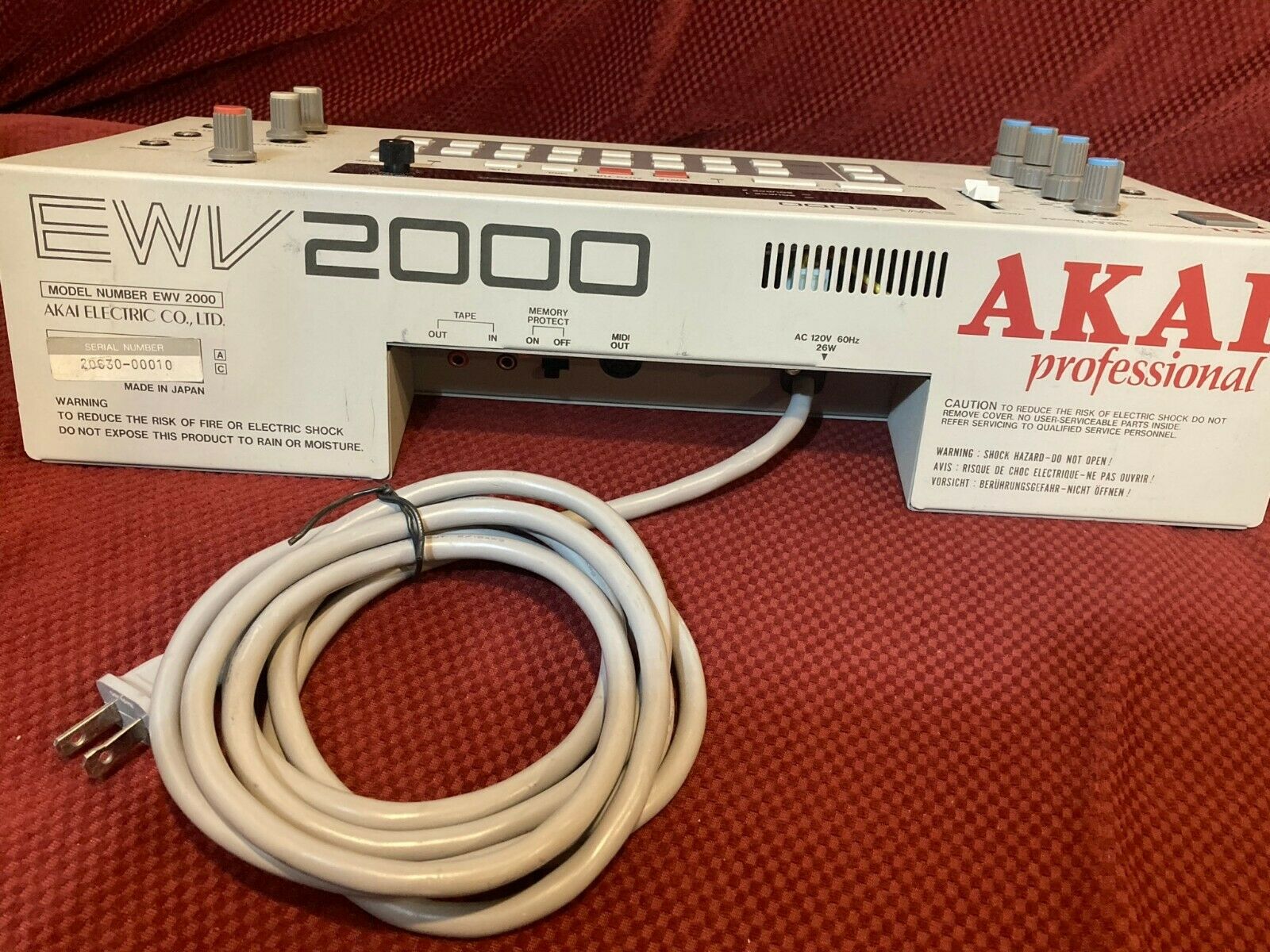 Akai EVI 1000 + Cable + EWV 2000 + additional EWV 2000 - Fresh Stock Dated December 2025