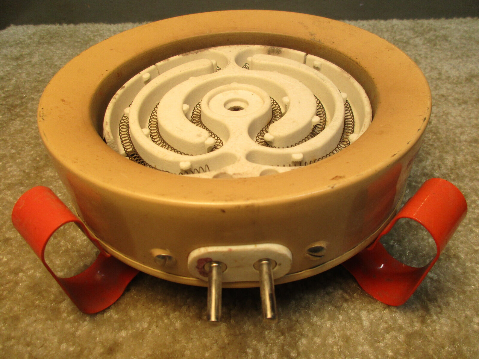 400W Vintage Working Electric  Hot Plate  400W + Switched Cord  Old School Retro - Fresh Stock Dated February 2026