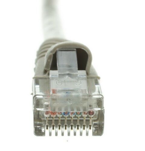 CableWholesale 10X8-02150 Cat6 Gray Ethernet Patch Cable 50ft, Snagless/Molded - Fresh Stock Dated December 2025
