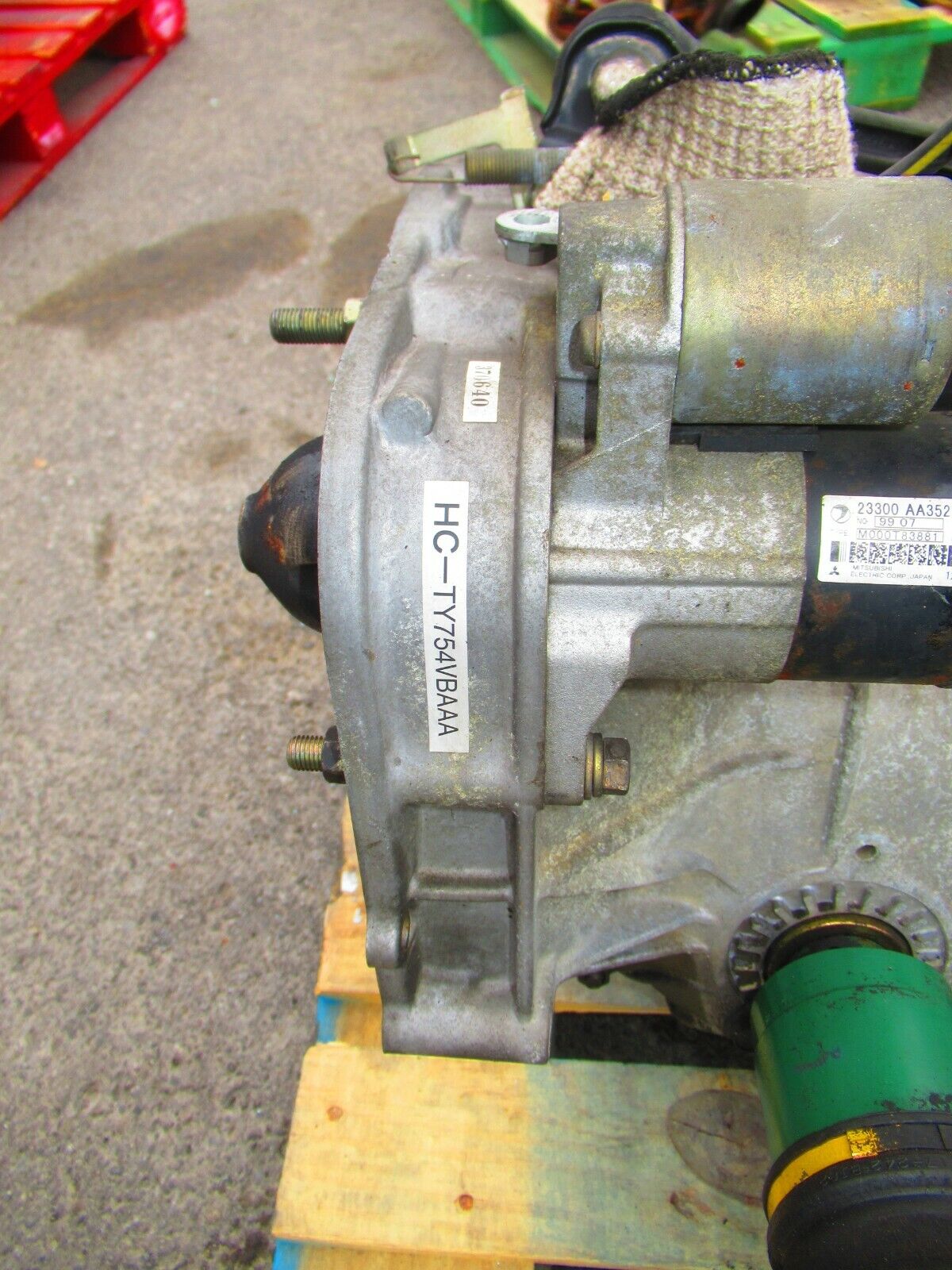 JDM SUBARU WRX STI GC8 5 SPEED TRANSMISSION TY754VBAAA GEARBOX GC8 STI - Fresh Stock Dated January 2026