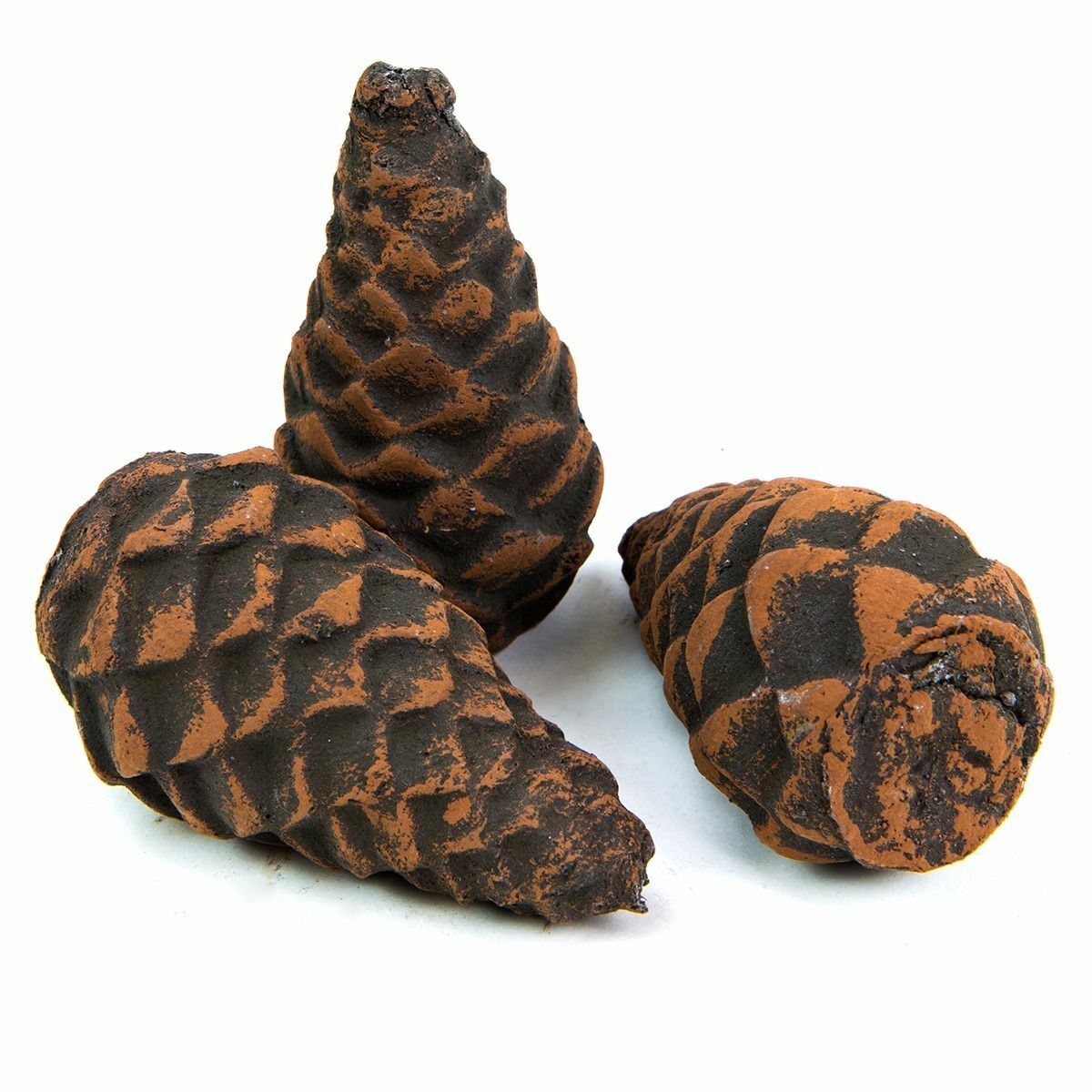 9PCS Ceramic fiber Wood Gas Log Set Fireplace Imitation Wood Propane Firepit - Fresh Stock Dated January 2026