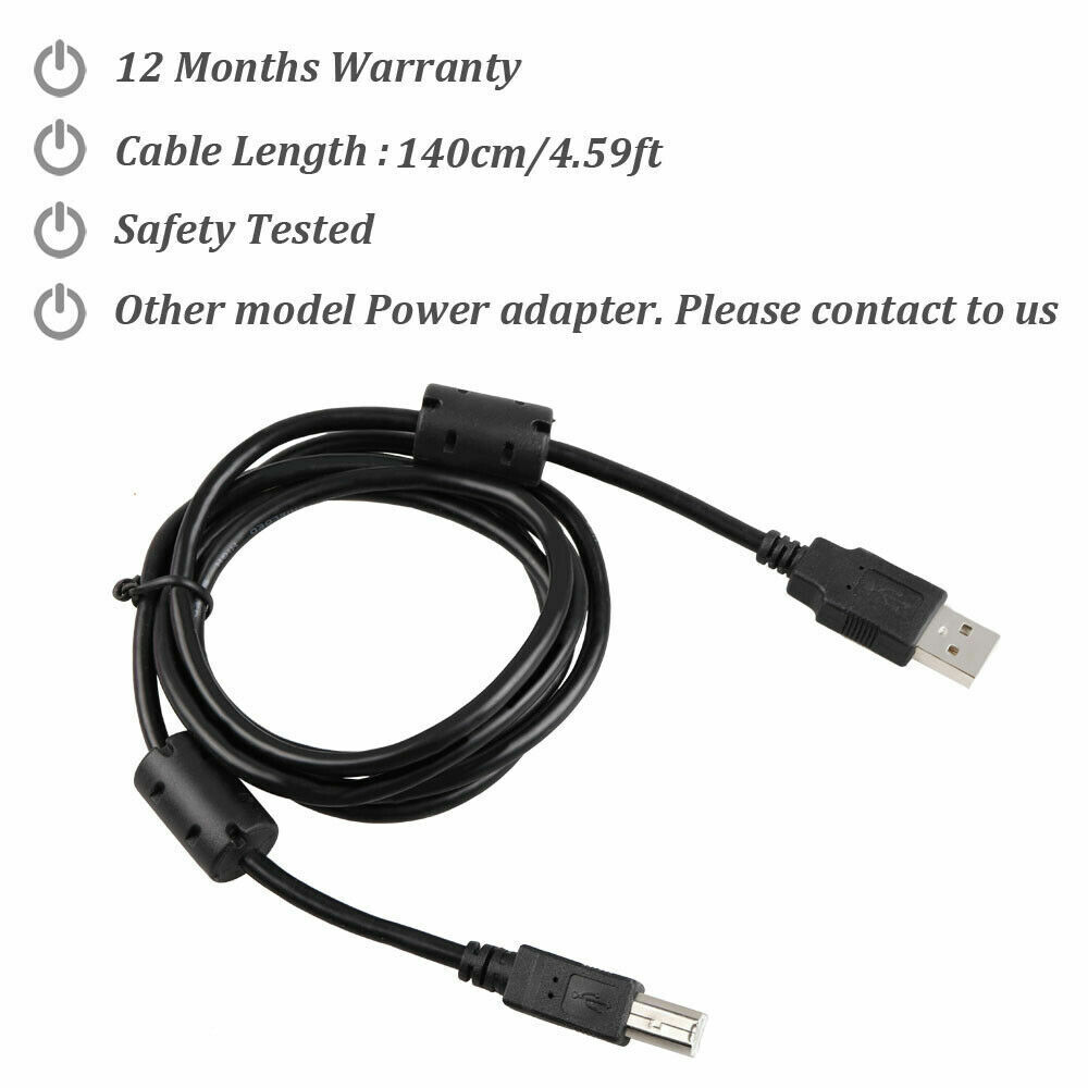 USB 2.0 Cable Cord for M-Audio Keystation 49, 61, 88 MK3 USB-MIDI Controller - Fresh Stock Dated December 2025