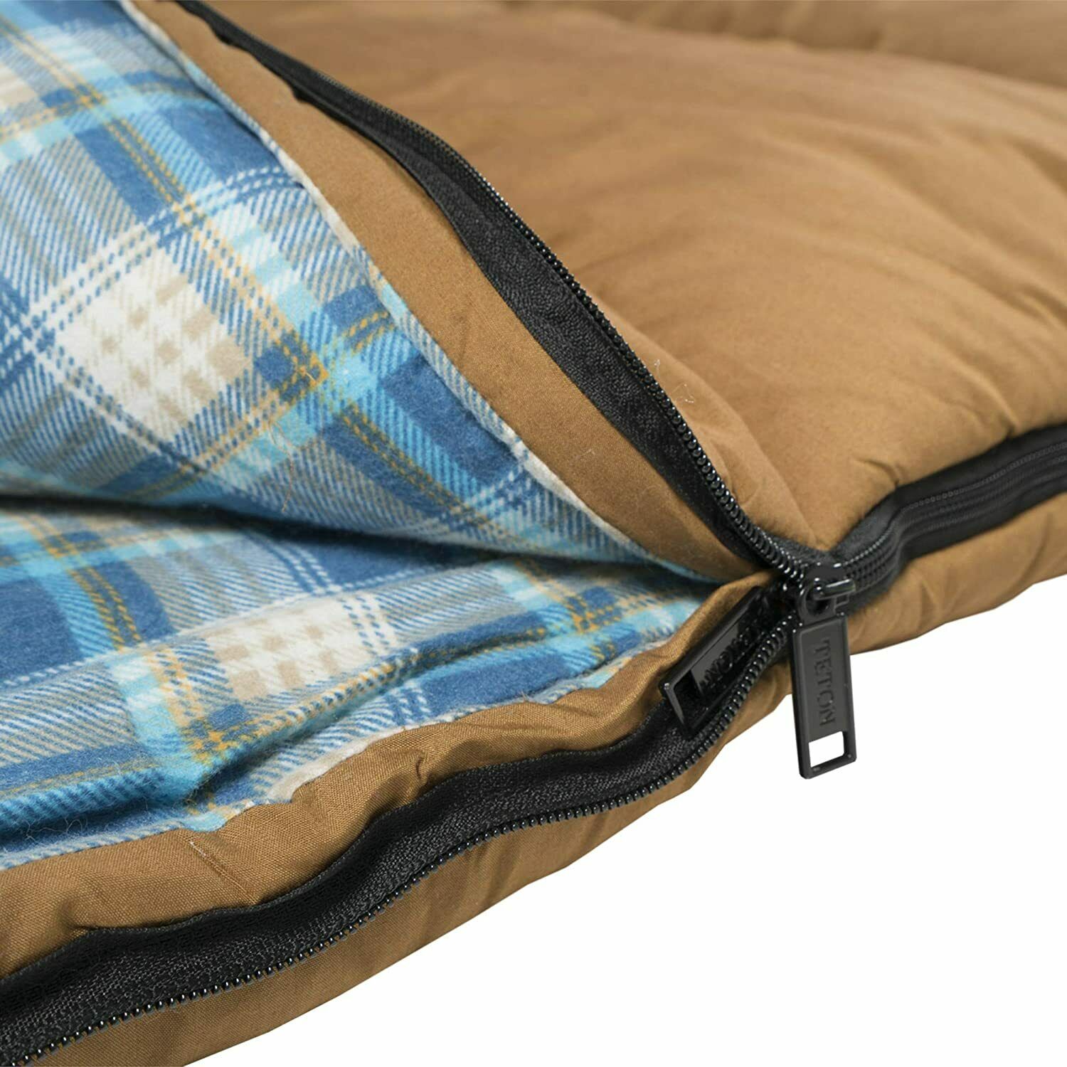 TETON Sports Evergreen Canvas Sleeping Bag; Warm and Comfortable Sleeping Bag - Fresh Stock Dated February 2026