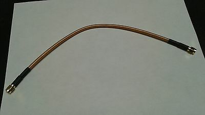 SMA male TO  SMA male   RG-400,   coax cable    50 ohm       12